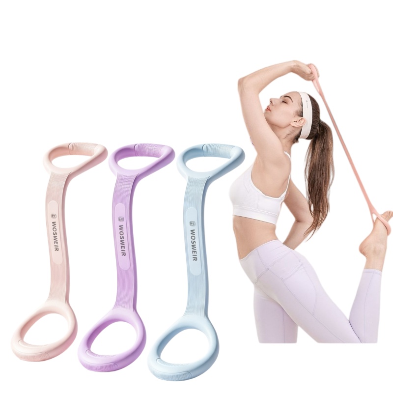 Figure 8 Resistance Band - Набор из 2 силиконовых эспандеров-восьмерок для