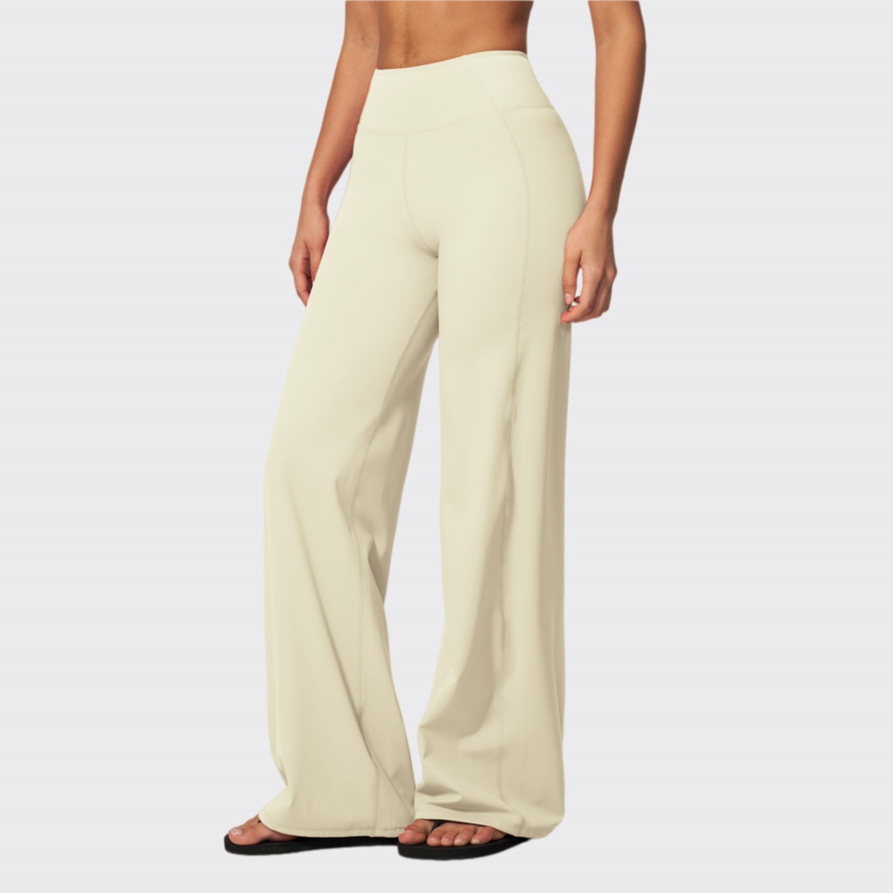 Yoga Fitness Pants - Женские спортивные брюки с высокой талией,