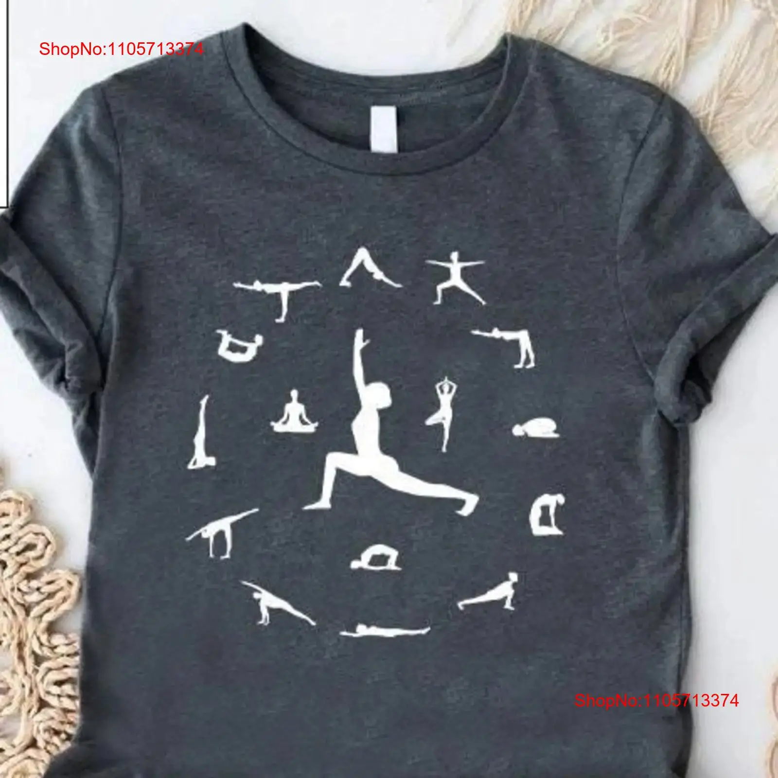 Yoga Fitness Instructor - Футболка для йоги в винтажном стиле