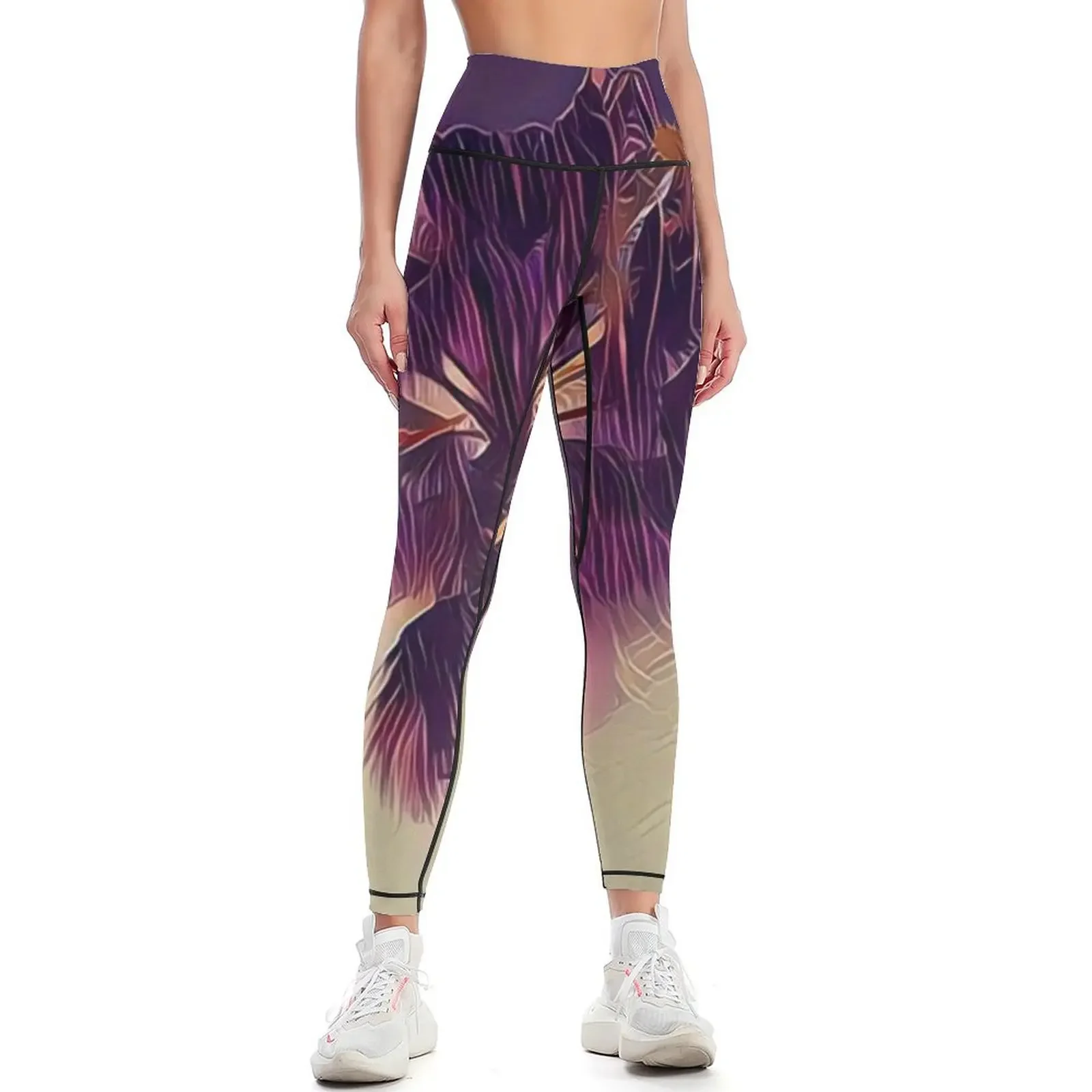 Yoga Fitness California - Леггинсы California Palm Cinema K1 для