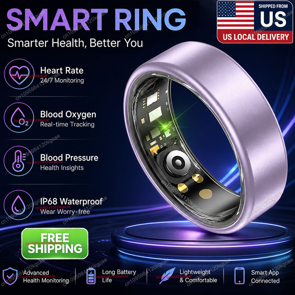 Gymnastics Rings - Умное кольцо-трекер для измерения пульса, уровня