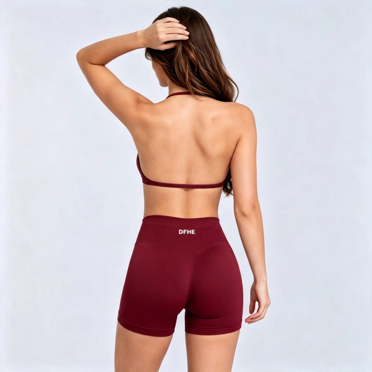 Yoga Fitness Pants - Женские шорты DFHE с высокой талией