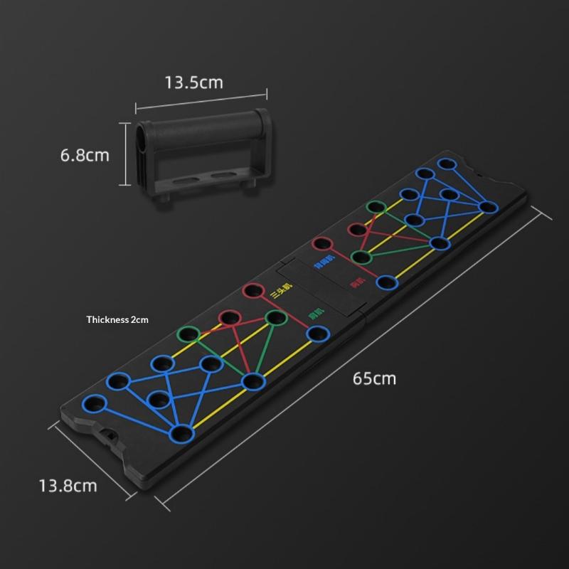 Push Up Board - Многофункциональная утолщенная доска для отжиманий с