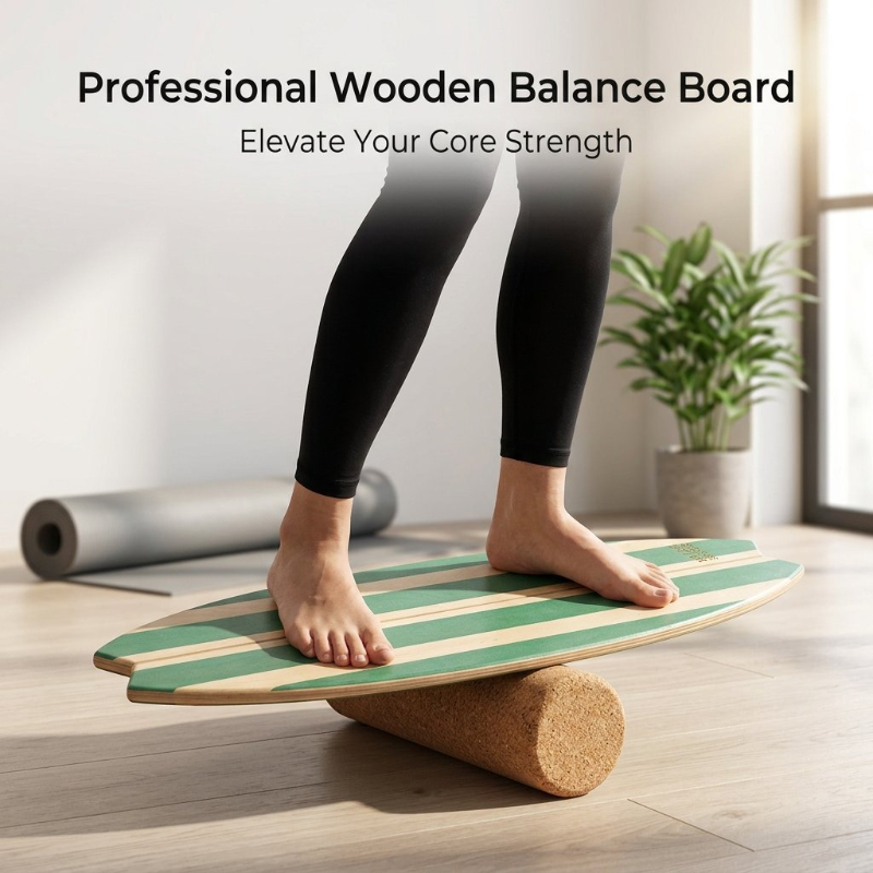 Деревянная балансировочная дос – обзор и цена Balance Board Fitness
