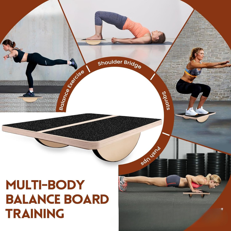 Деревянная балансировочная дос – обзор и цена Balance Board Fitness