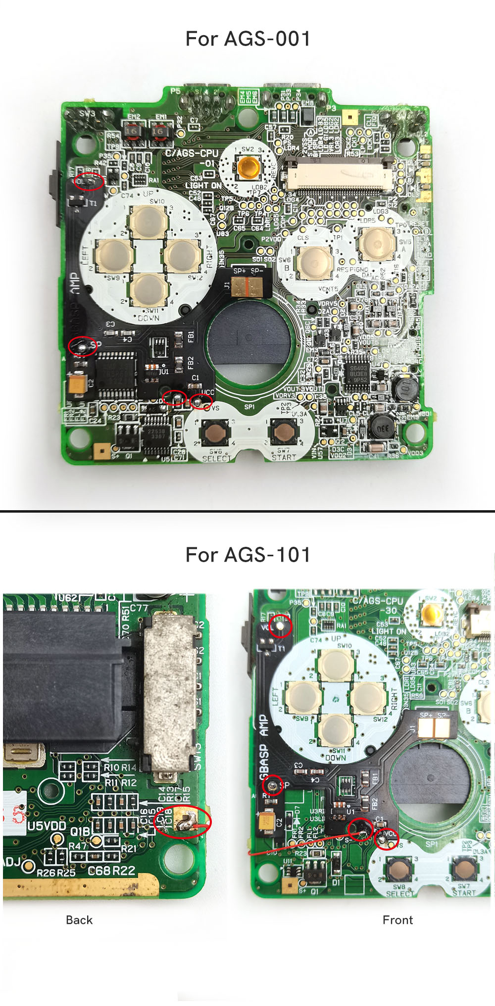 Усилитель звука для GBA SP/GBA – обзор и цена Push Up Board