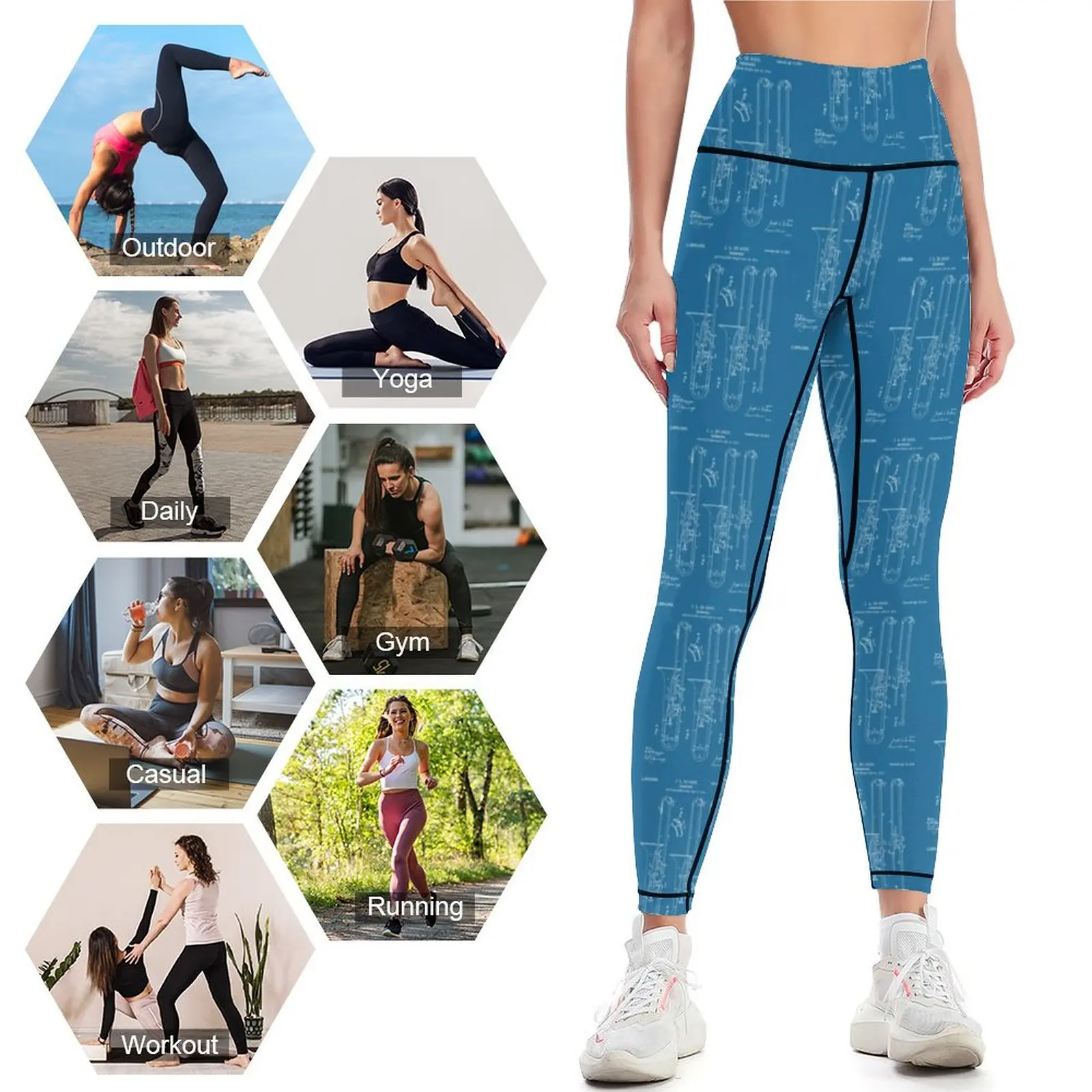 Чертеж патента на тромбон - Бе – обзор и цена Yoga Fitness Drawing