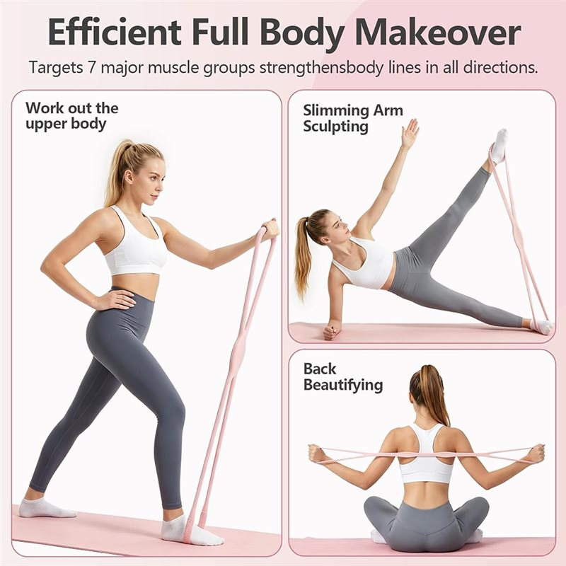 Эластичная лента-эспандер LALA – обзор и цена Figure 8 Resistance Band