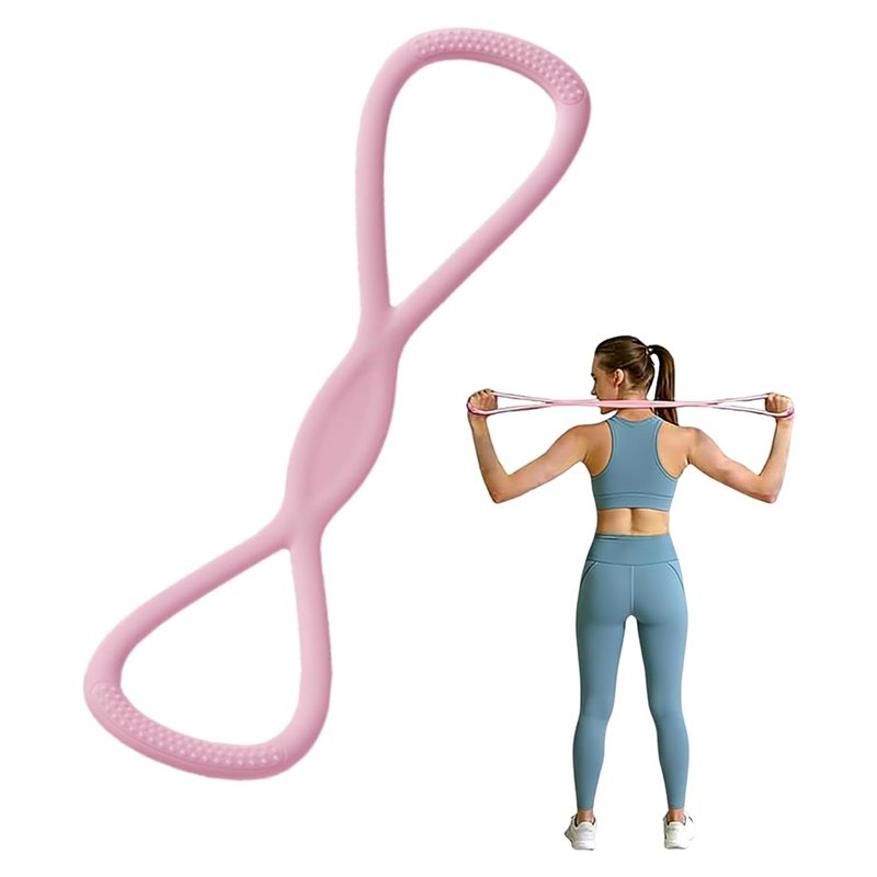 Эластичная лента-эспандер LALA – обзор и цена Figure 8 Resistance Band