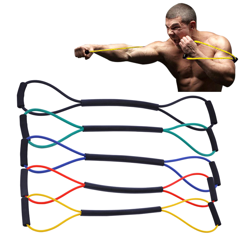 Новый эластичный тренажерный р – обзор и цена Figure 8 Resistance Band