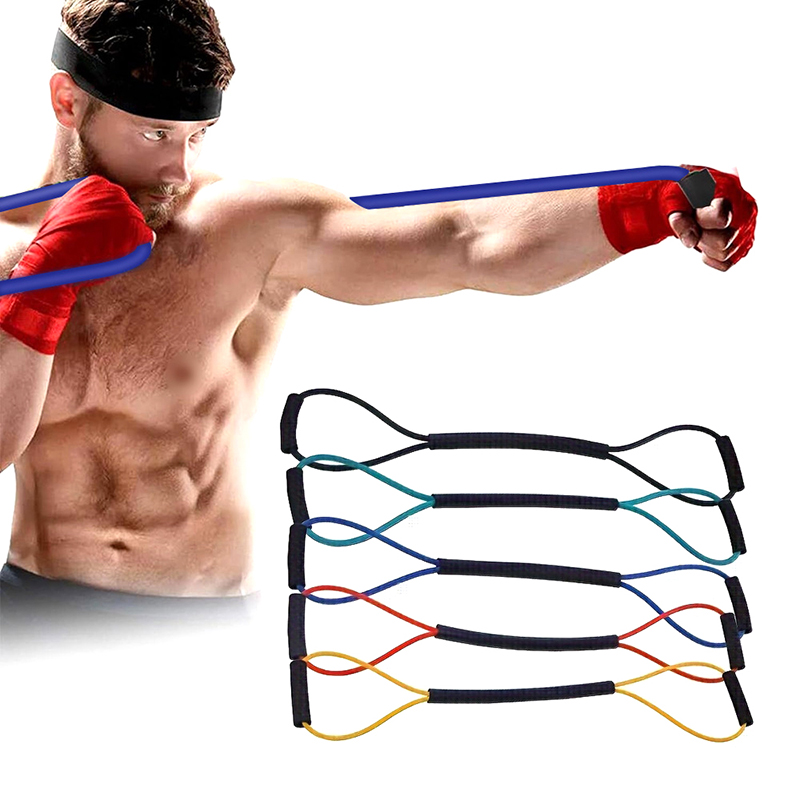 Новый эластичный тренажерный р – обзор и цена Figure 8 Resistance Band